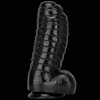 MegaDildo 34 cm Super Dick Schwarz Dragon