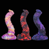 Monster Color Curved Silikon Dragon Dildo