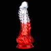 24 cm Spike Schuppen Fantasy Dragon Dildo