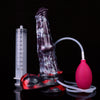 23 cm Trompetenkopf mit Saugnapf Horse Squirting Dildo