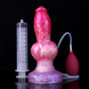 22 cm Fantasy Big Knot Dog Squirting Dildo