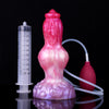 21 cm Silikon Dog Knot Squirting Dildo
