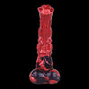 30 cm Rot Silikon Tier XXL Pferdedildo