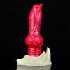 20 cm Platin Silikon Fantasy Wolf Dildo