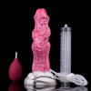 20 cm Silikon Fantasy Spiked Dragon Squirting Dildo