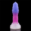 Blue Fantasy Silikon Spitze Monster Dildo