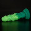 Grüne realistische Drachenform Monsterdildo