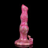 22 cm Silikon Vibrator Strap On Dog Dildo