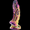 16 cm Bunter Glas Fantasy Dragon Dildo